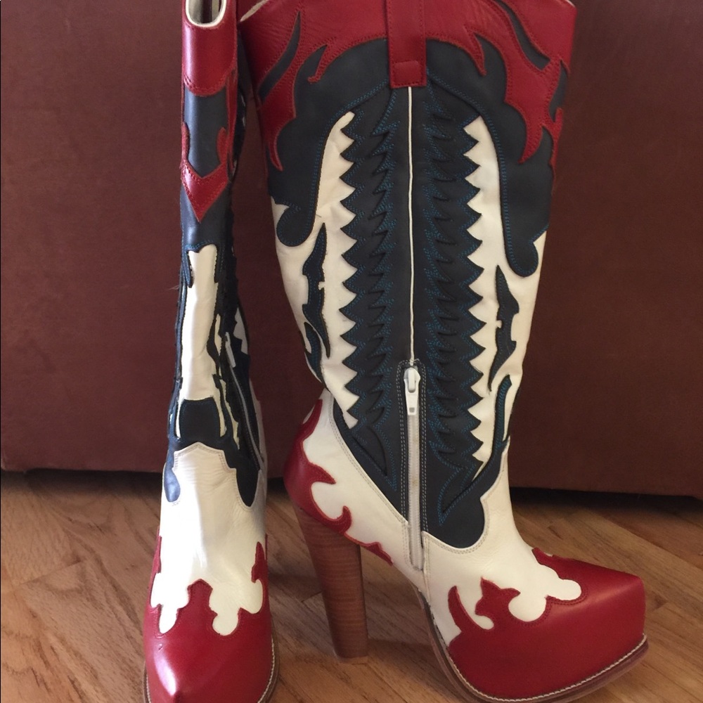 Jeffrey Campbell platform boots